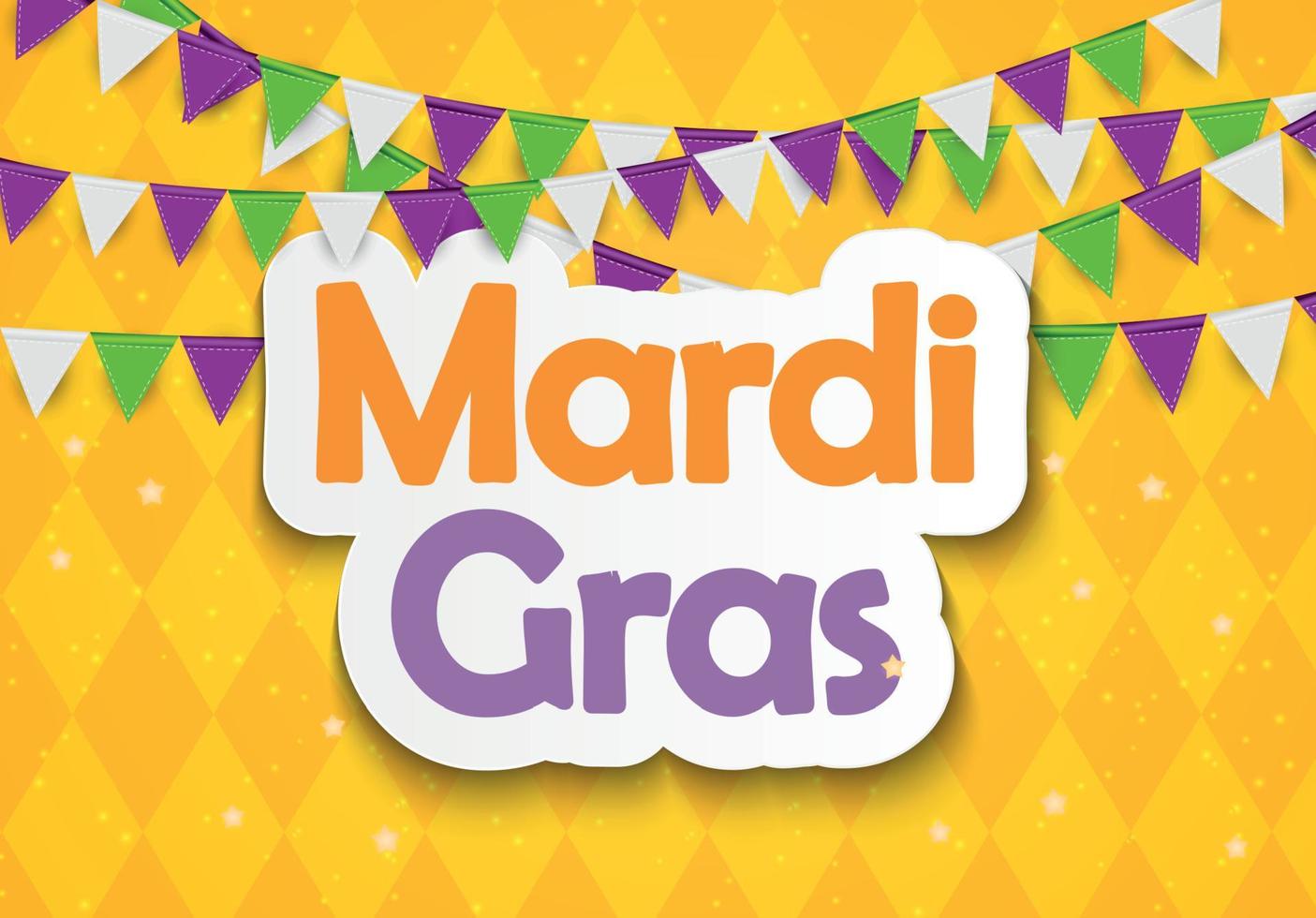 mardi gras brochure template.celebration wenskaart backround. vector illustratie