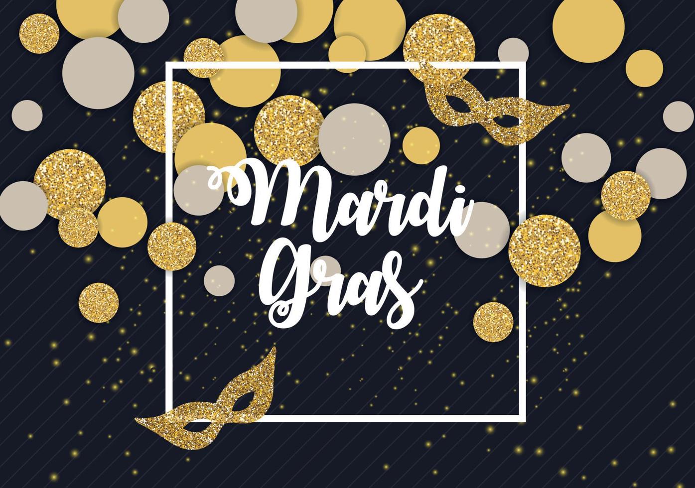 mardi gras brochure template.celebration wenskaart backround. vector illustratie