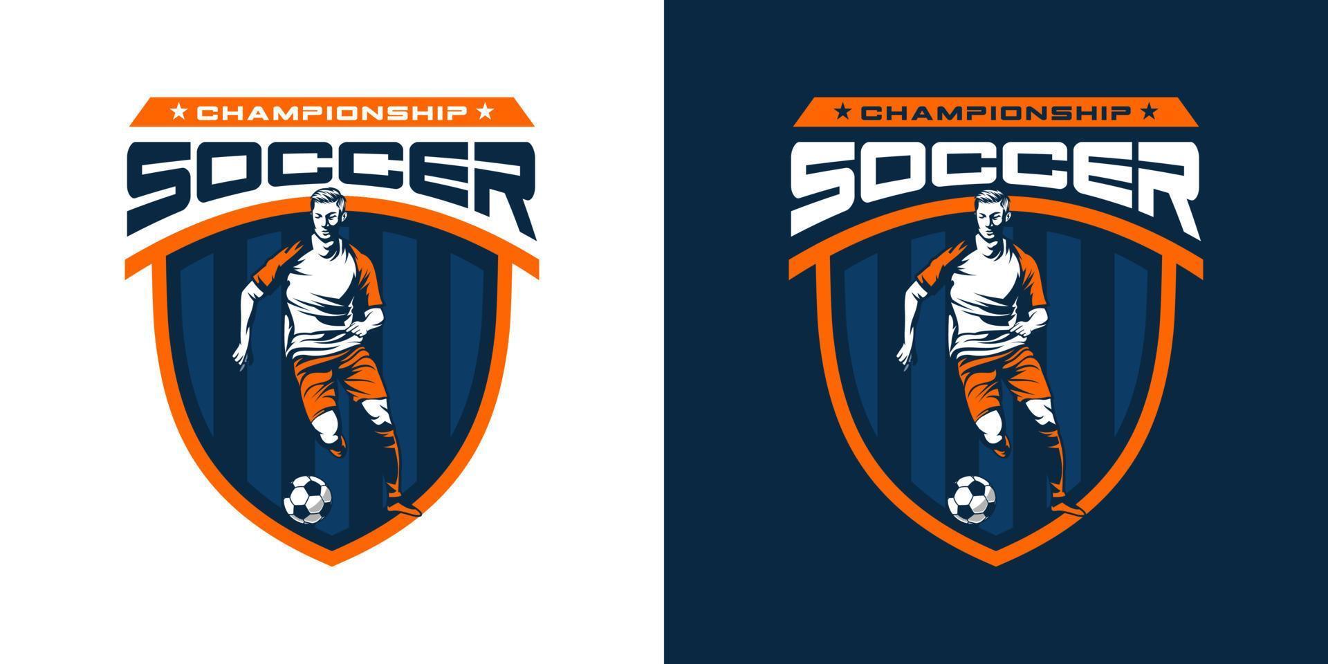 voetbal logo vector