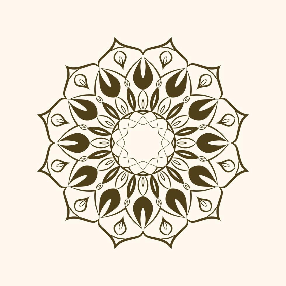 creatieve mandala-kunst vector