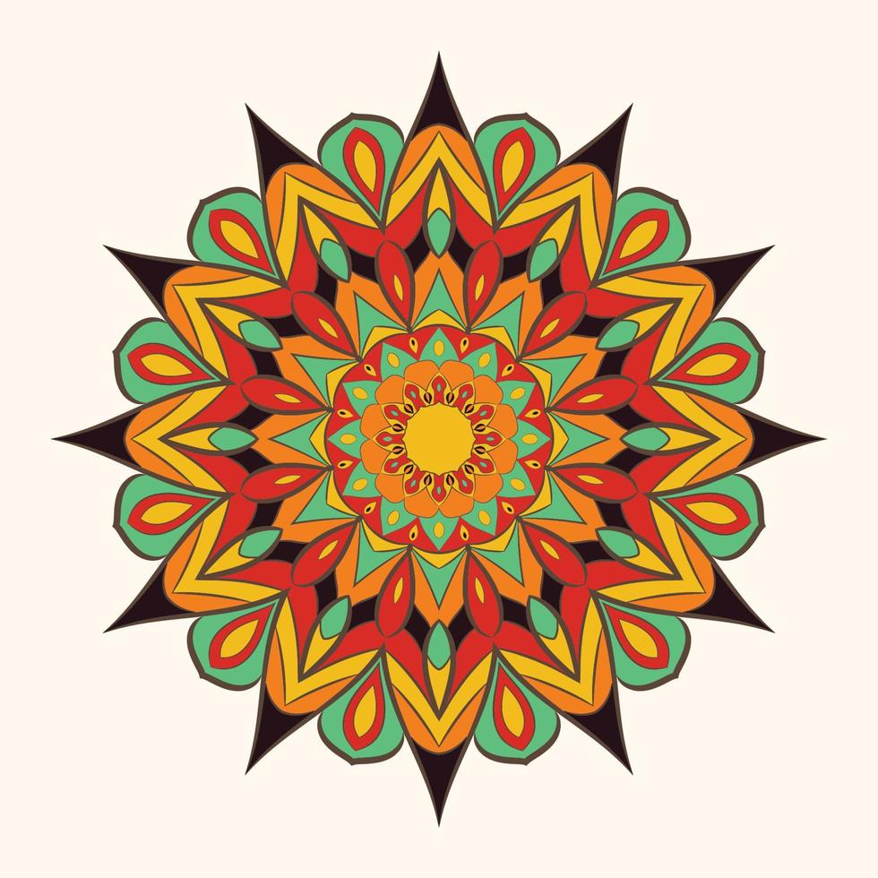 mandala voor feestmoment vector