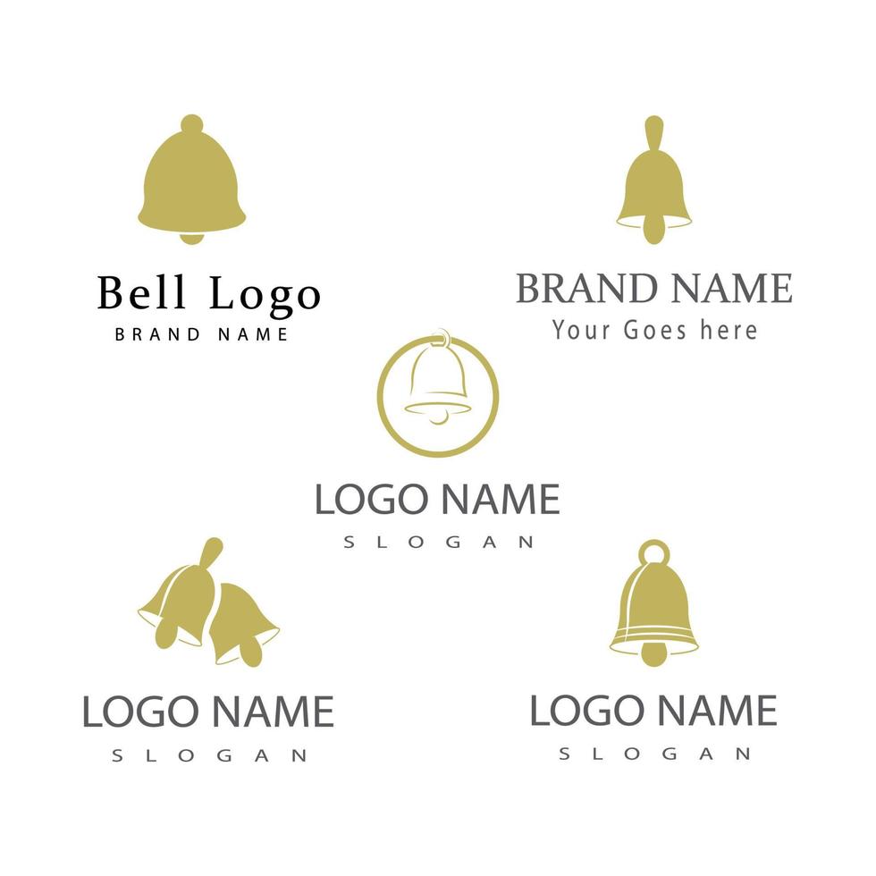 bel logo sjabloon vector symbool illustratie ontwerp