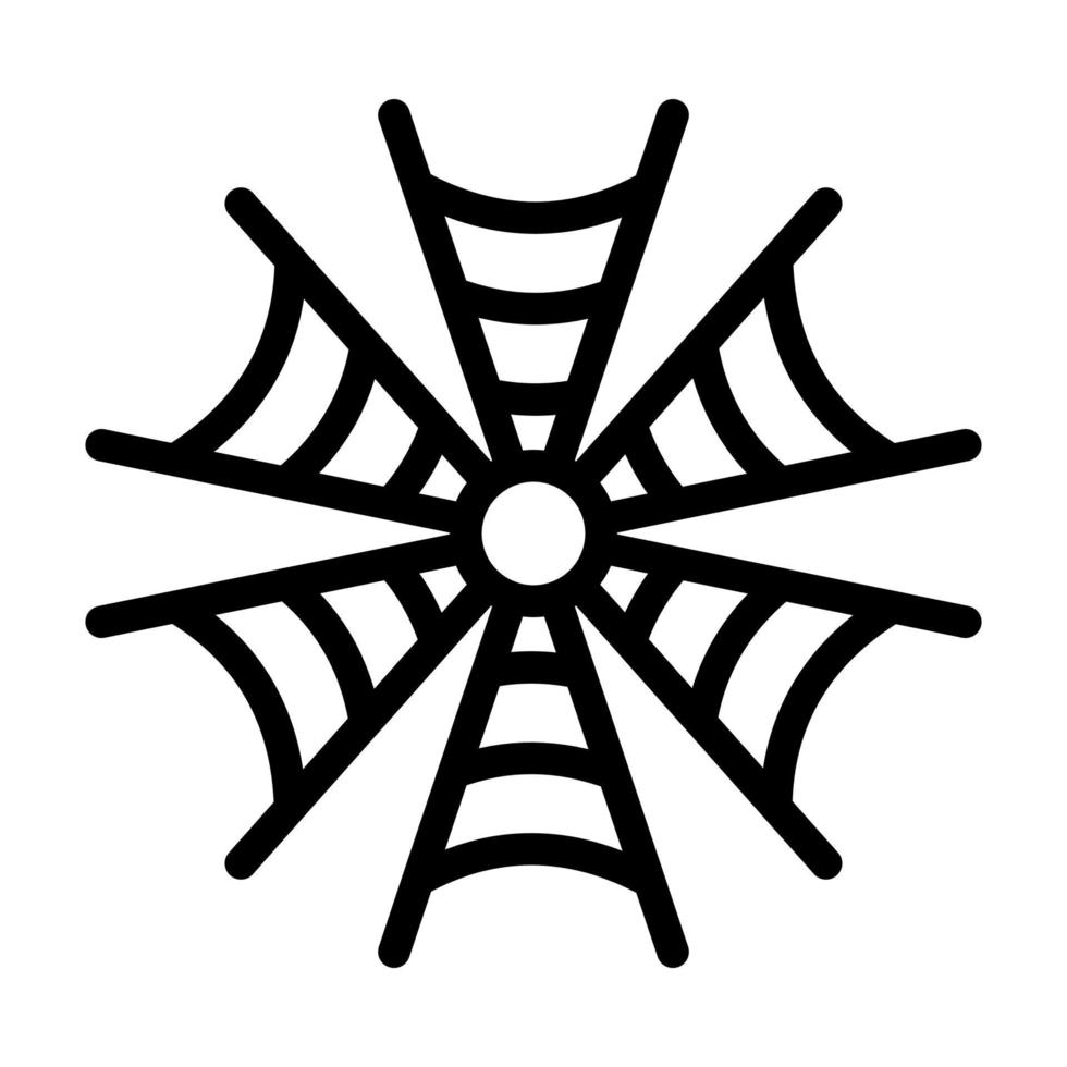 spinnenweb glyph-pictogram vector