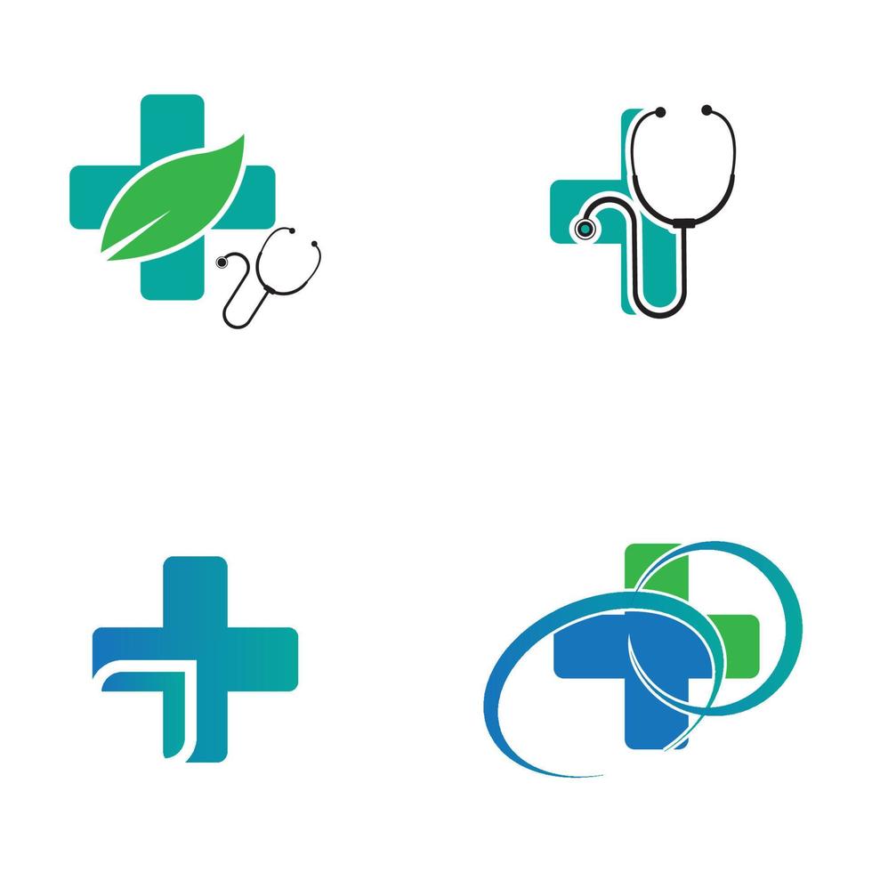 gezondheid medische logo sjabloon vector