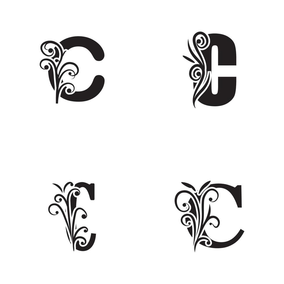 letter c logo sjabloon vector pictogram ontwerp