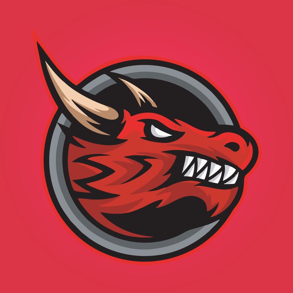 gamer mascot logo ontwerp vector, gamer illustratie voor sportteam. moderne illustratorconceptstijl voor badge vector