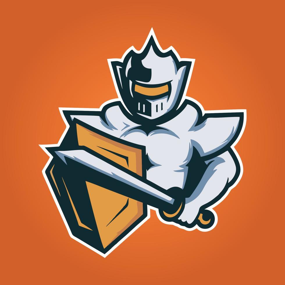 gamer mascot logo ontwerp vector, gamer illustratie voor sportteam. moderne illustratorconceptstijl voor badge vector