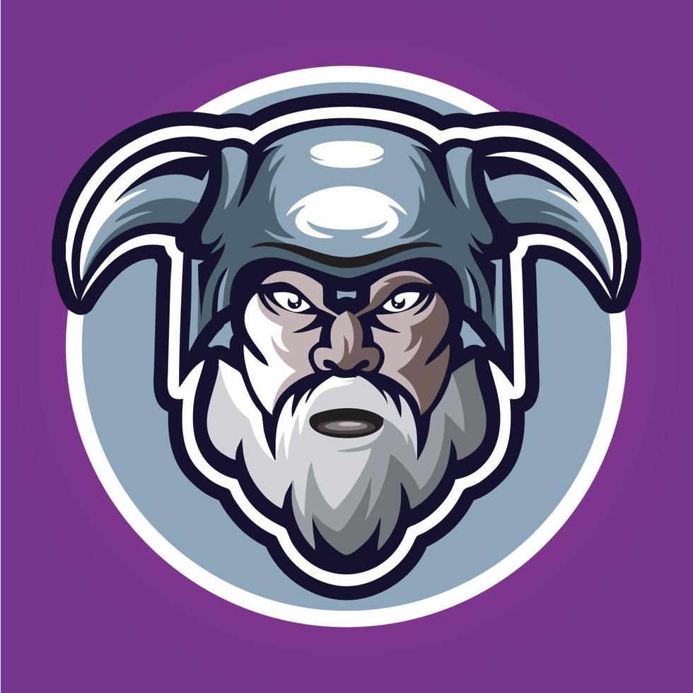 gamer mascot logo ontwerp vector, gamer illustratie voor sportteam. moderne illustratorconceptstijl voor badge vector