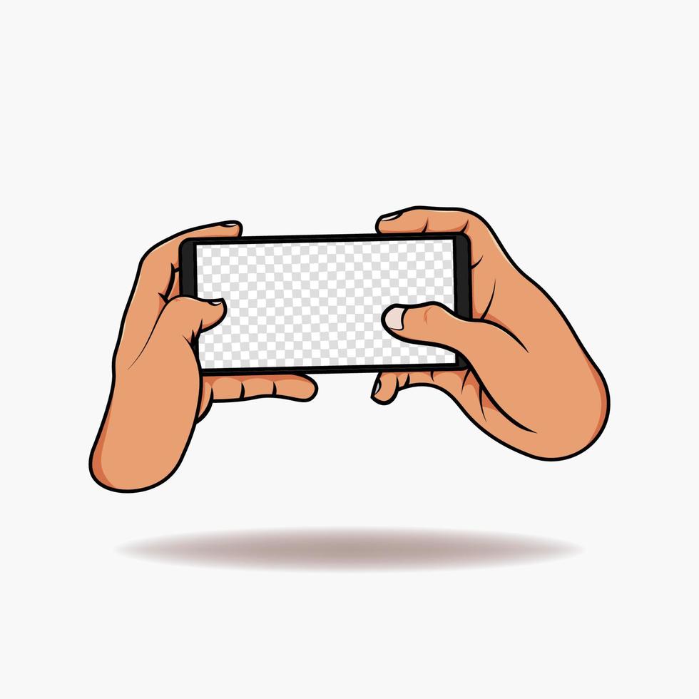 gamer mobiele illustratie vector