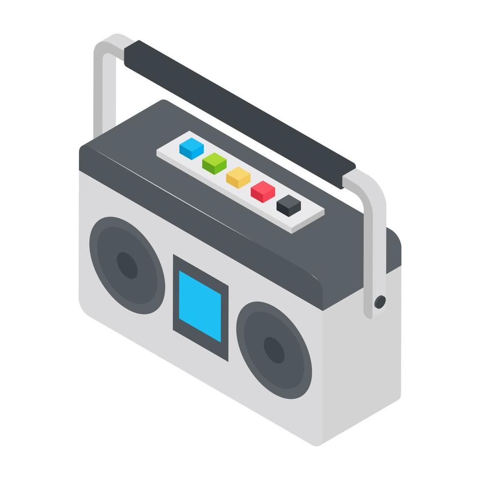 concepten voor audiospelers vector