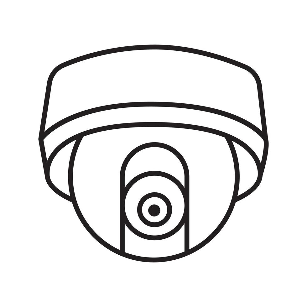 cctv verborgen camera lineaire pictogram. dunne lijn illustratie. contour symbool. vector geïsoleerde overzichtstekening