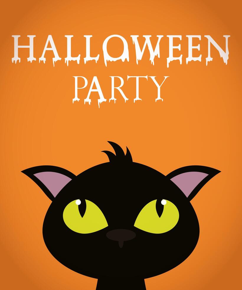 trick or treat happy halloween party vector