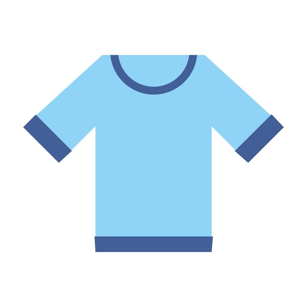 mannelijke shirt kleding geïsoleerd pictogram vector
