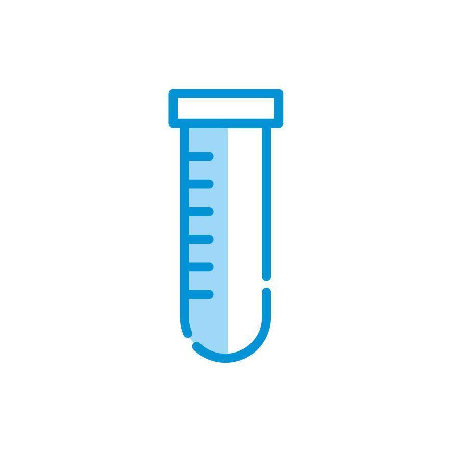 geïsoleerde medische buis pictogram vector design