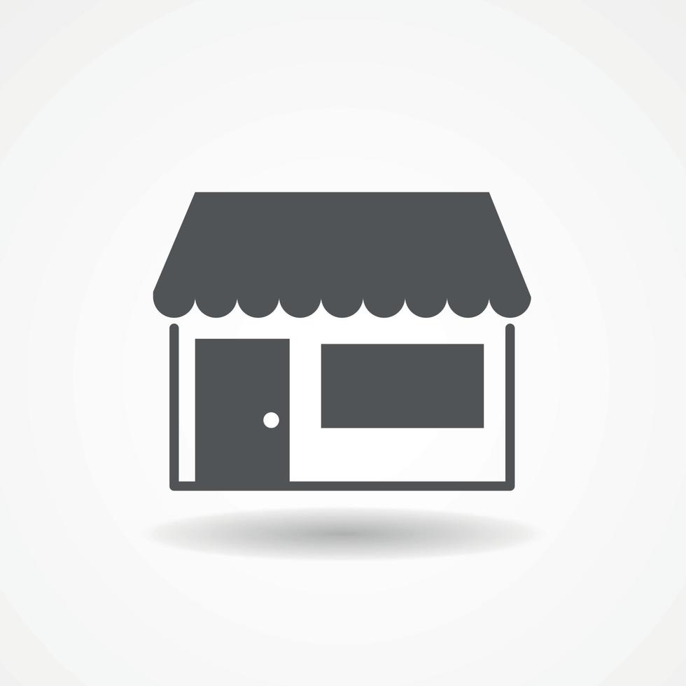 shopp pictogram vectorillustratie vector