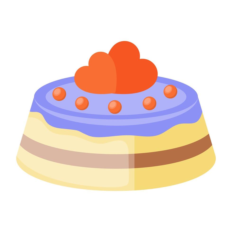 kiev cake concepten vector