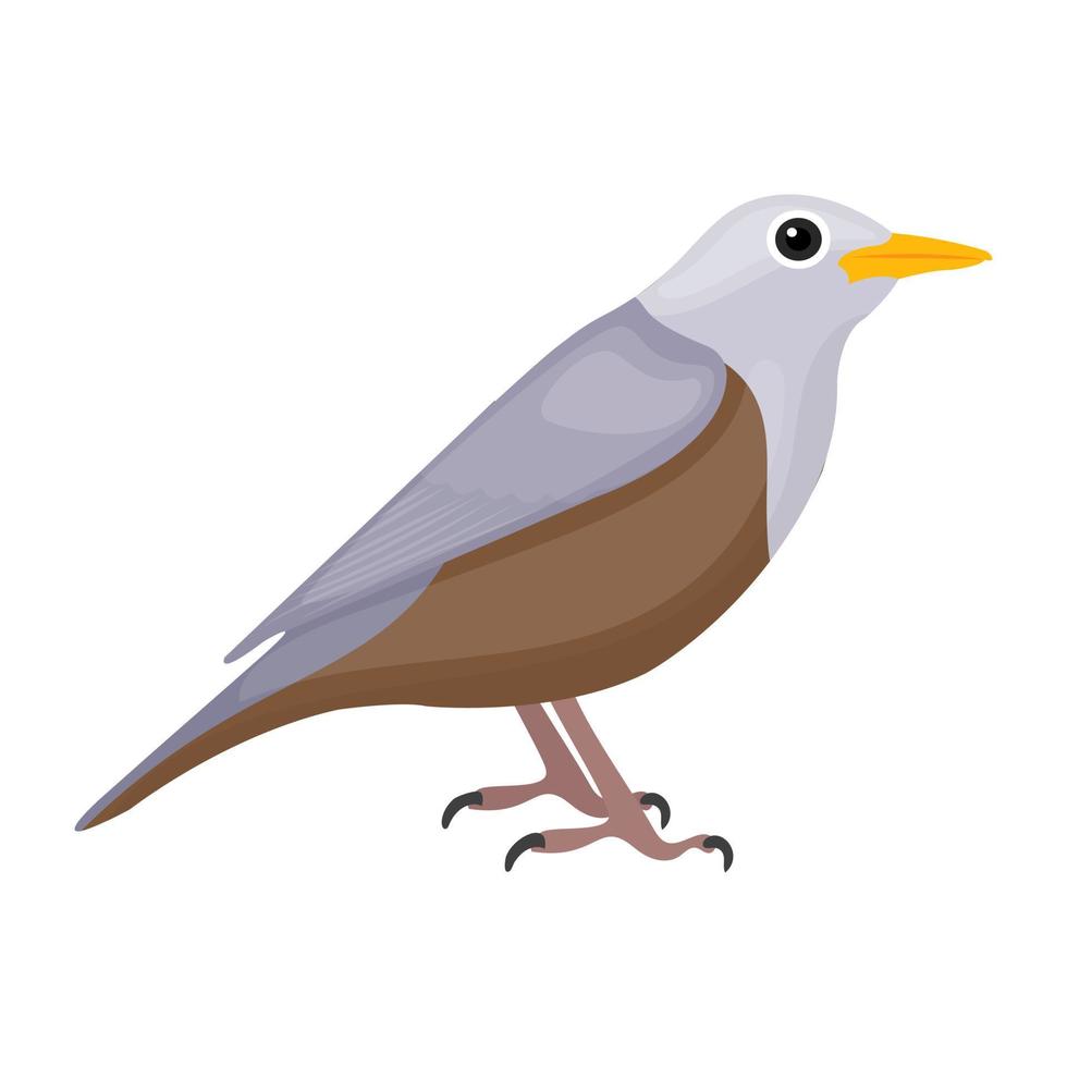 trendy spotvogelconcepten vector