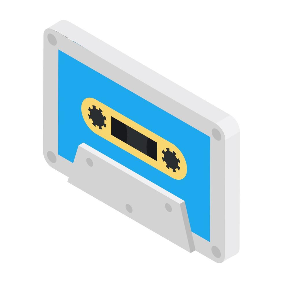 trendy cassetteconcepten vector