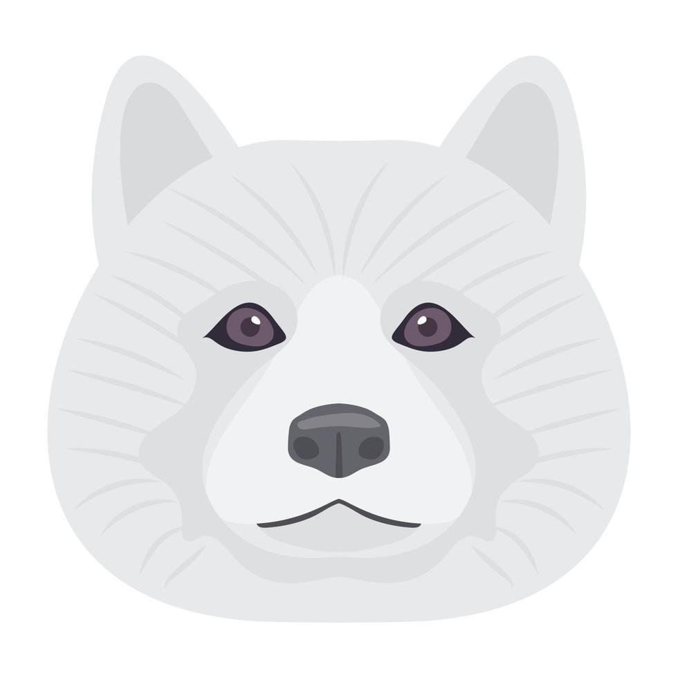 Siberische Husky-concepten vector