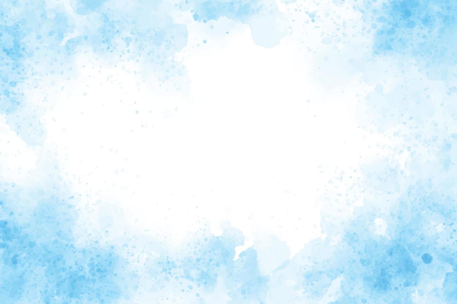 blauwe aquarel splash achtergrond eps10 vectoren illustratie