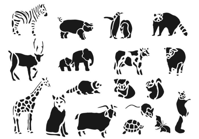 Zoo Animal Vector Pack