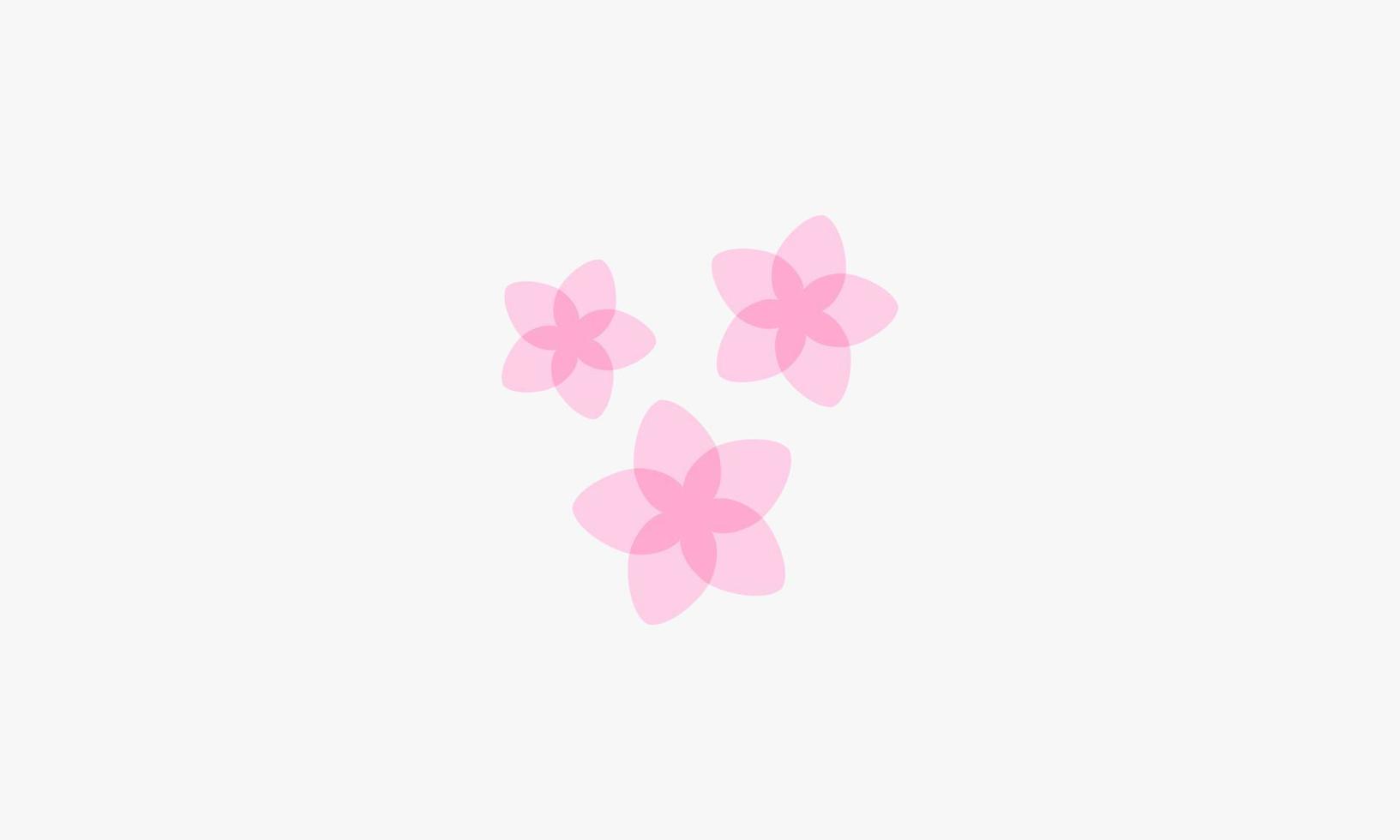 sakura bloem icon.vector afbeelding. vector