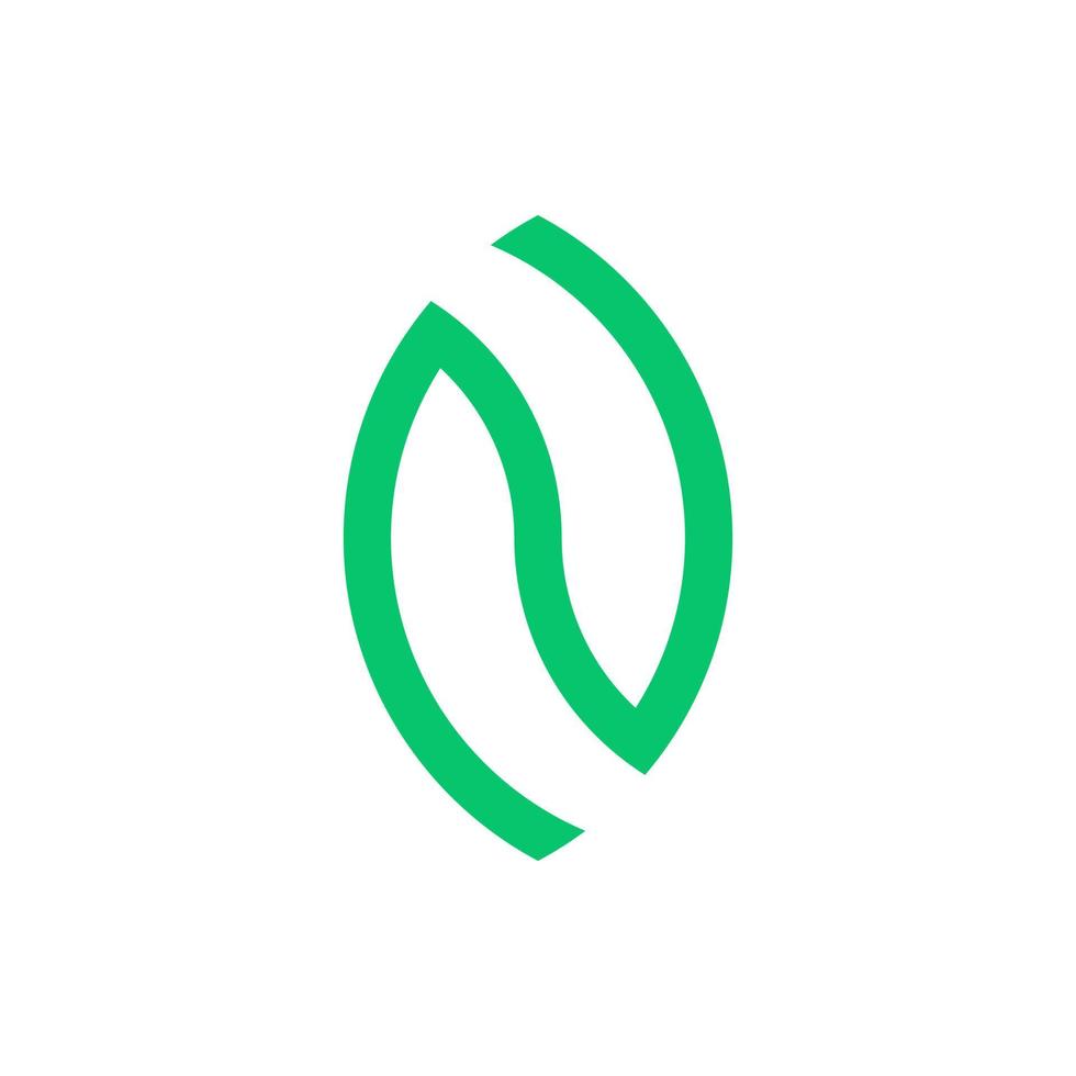 eenvoudig logo-ontwerp voor zaden vector