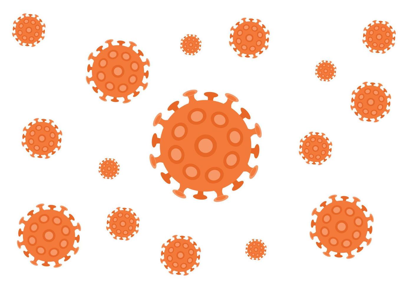 covid19. coronavirus - 2019. virus, pandemie. covid-19 infectie medisch vector