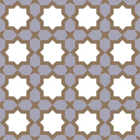 geometrische naadloze patroon Islamitische stijl vector