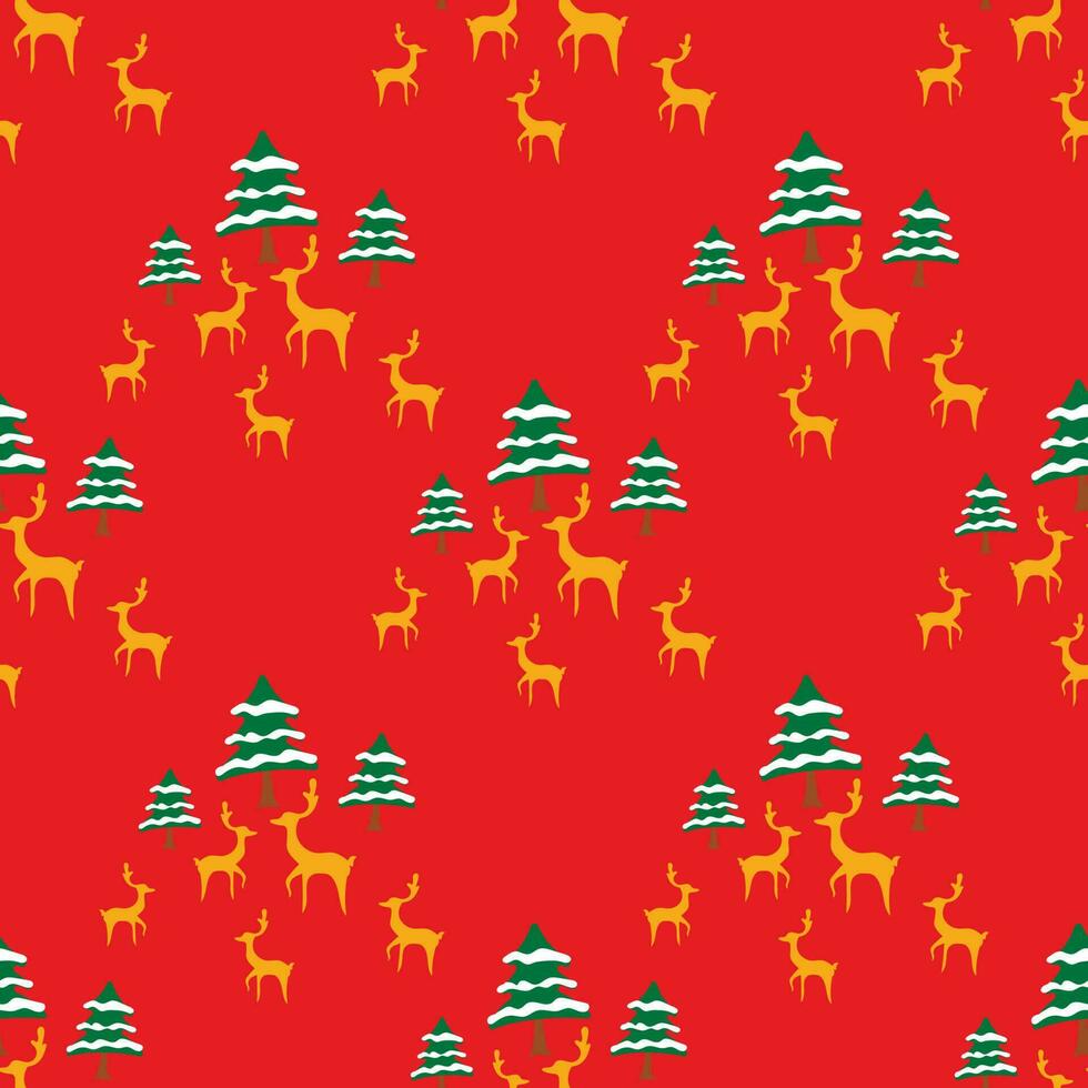 rood, groen, kerstteam achtergrondpatroon voor screening op verschillende materialen zoals tassen, zakdoeken, gordijnen, lakens, inpakpapier, dozen, kaarten, hoesjes voor mobiele telefoons, mokken, borden, enz. vector