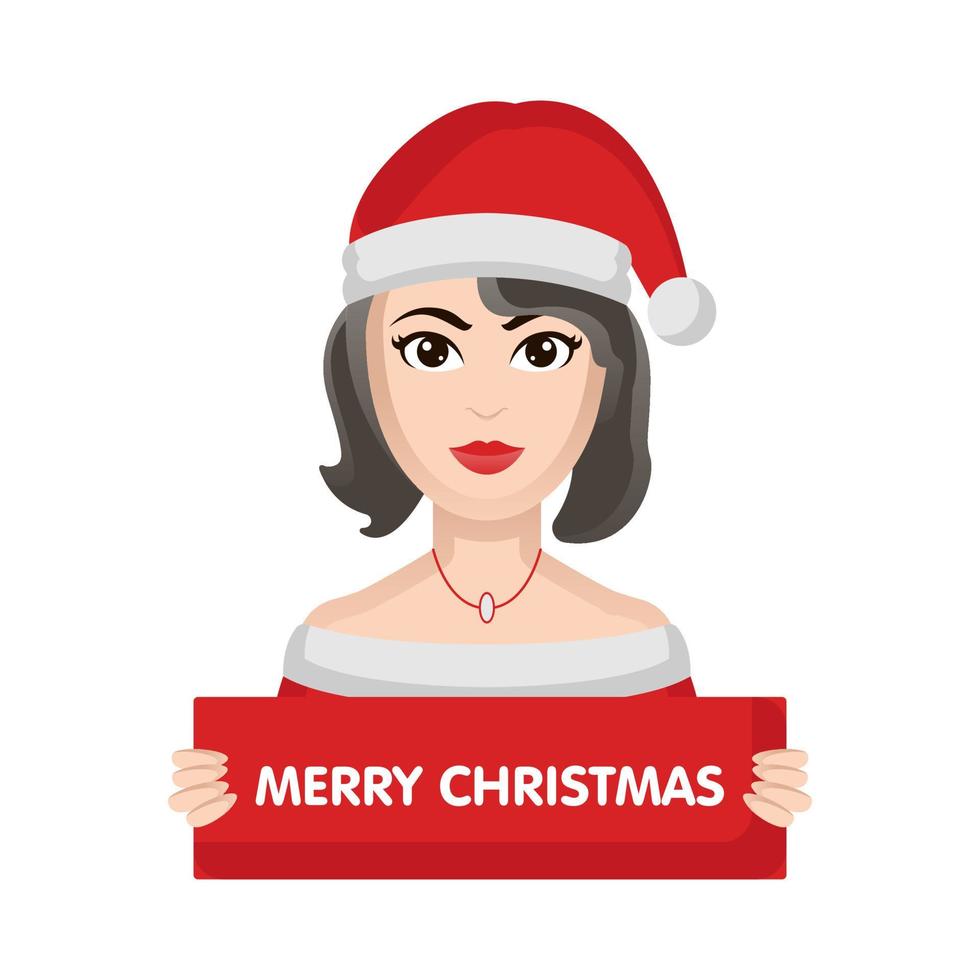 kerst vrouwen illustratie vector