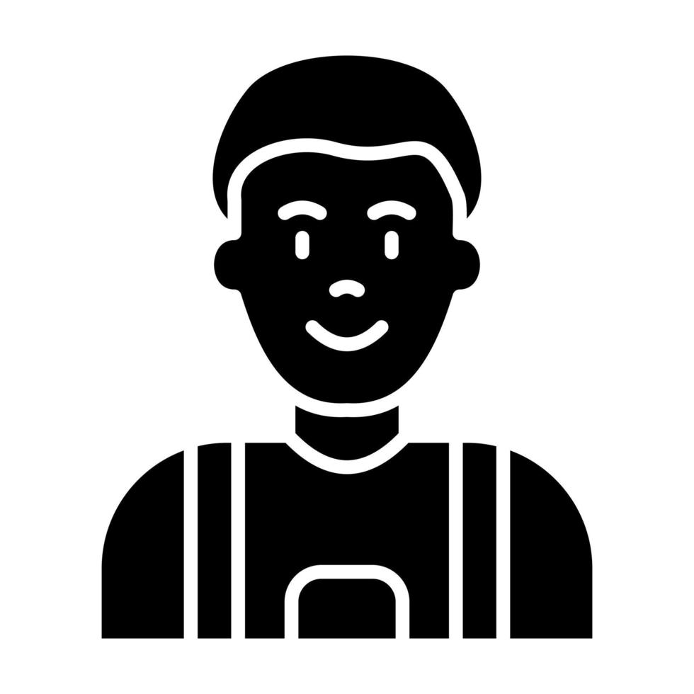 zoon glyph icoon vector