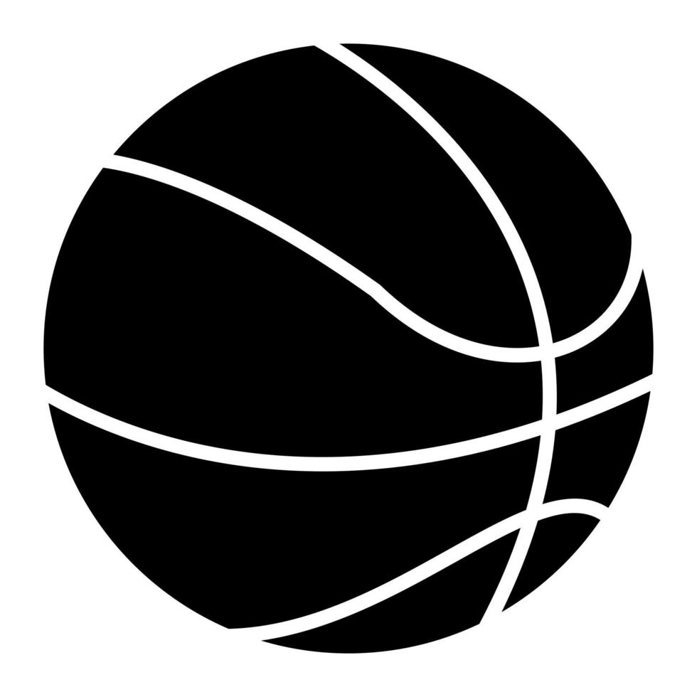 basketbal glyph-pictogram vector