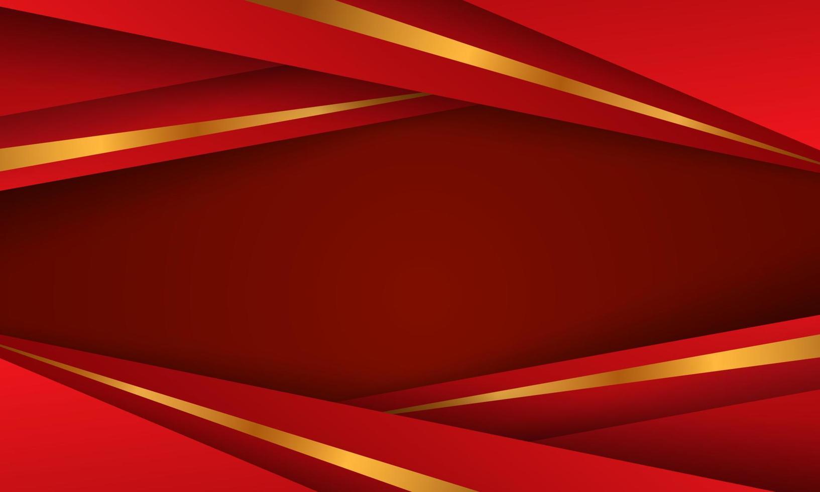 abstracte rode luxe papercut achtergrond vector