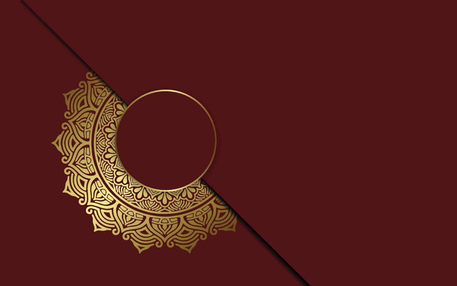 luxe sier mandala achtergrond met Arabische islamitische Oost-patroonstijl vector