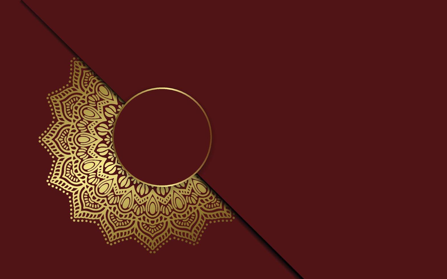 luxe sier mandala achtergrond met Arabische islamitische Oost-patroonstijl vector