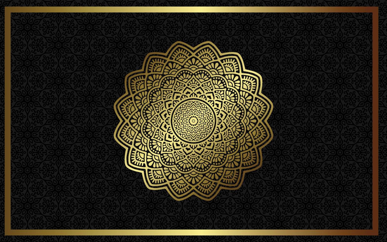 luxe sier mandala achtergrond met Arabische islamitische Oost-patroonstijl vector