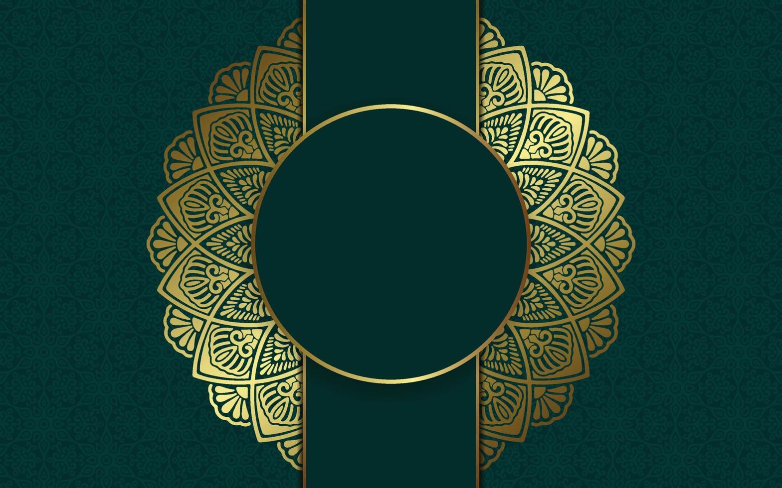 luxe sier mandala achtergrond met Arabische islamitische Oost-patroonstijl vector