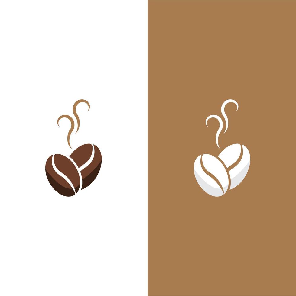 koffieboon pictogram vector