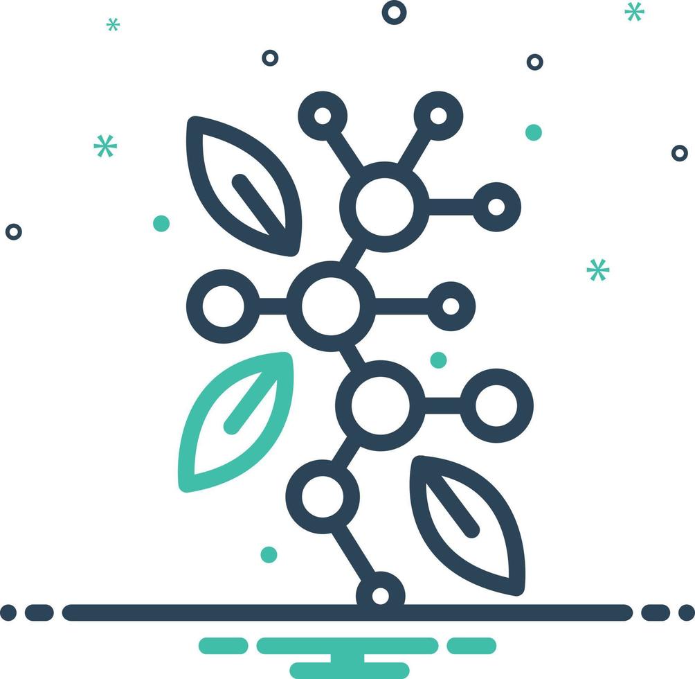 mixpictogram voor bioplast vector