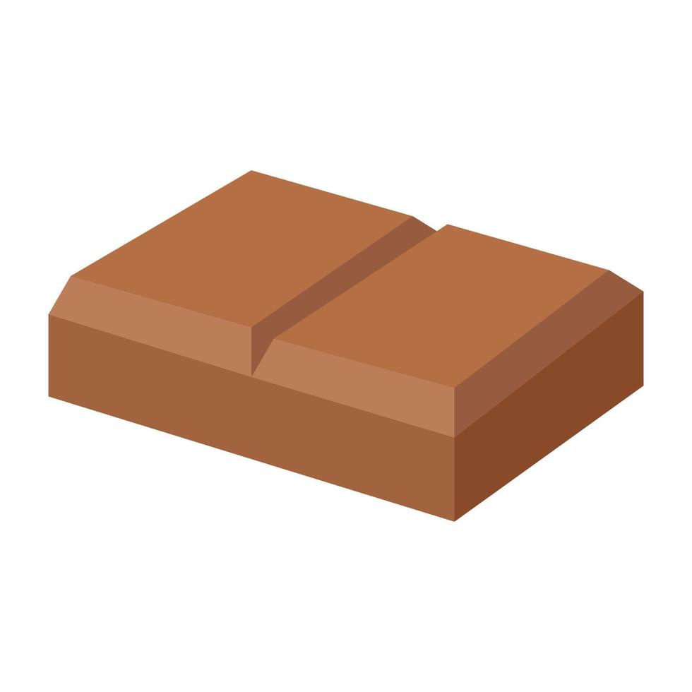 chocoladereep concepten vector