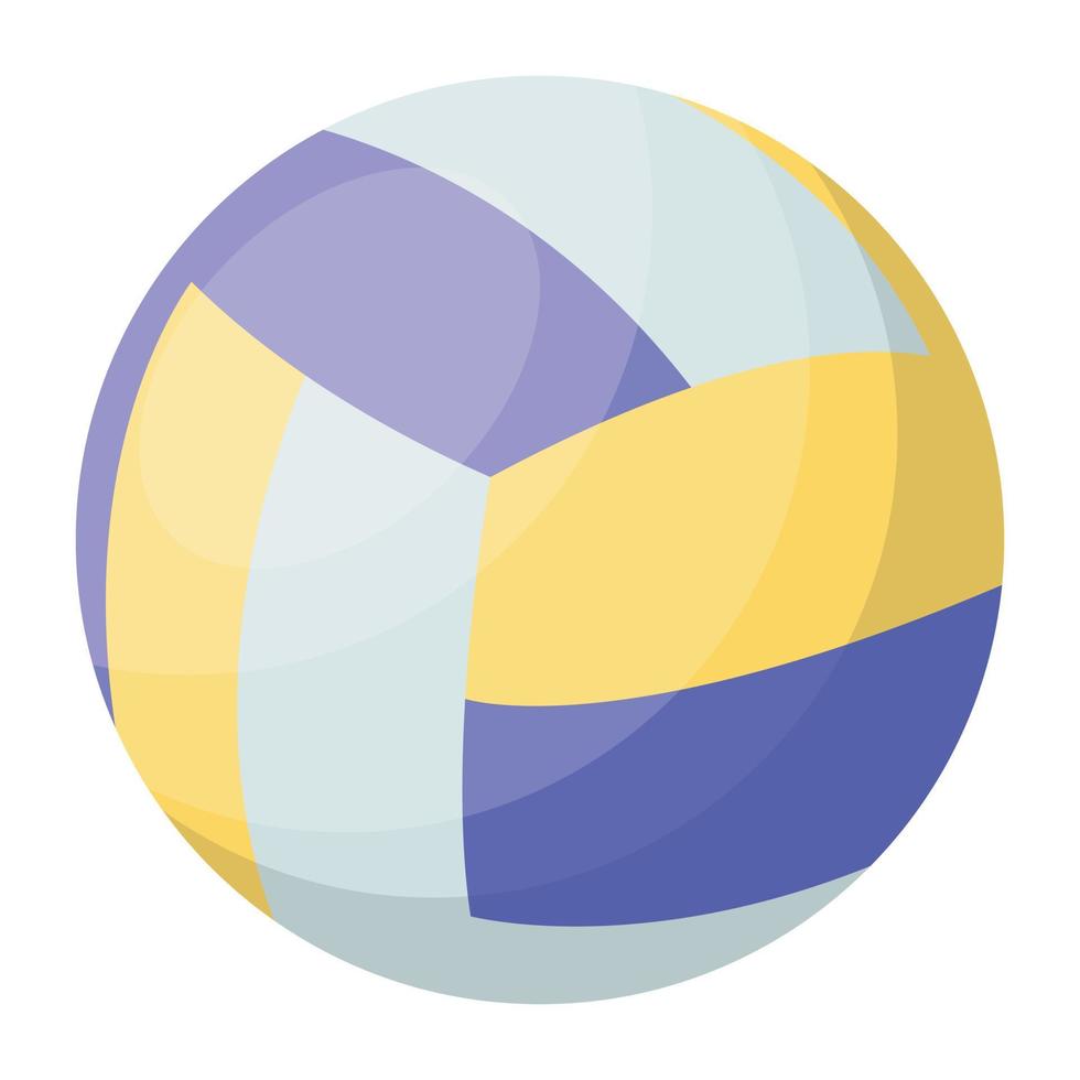 trendy volleybalconcepten vector