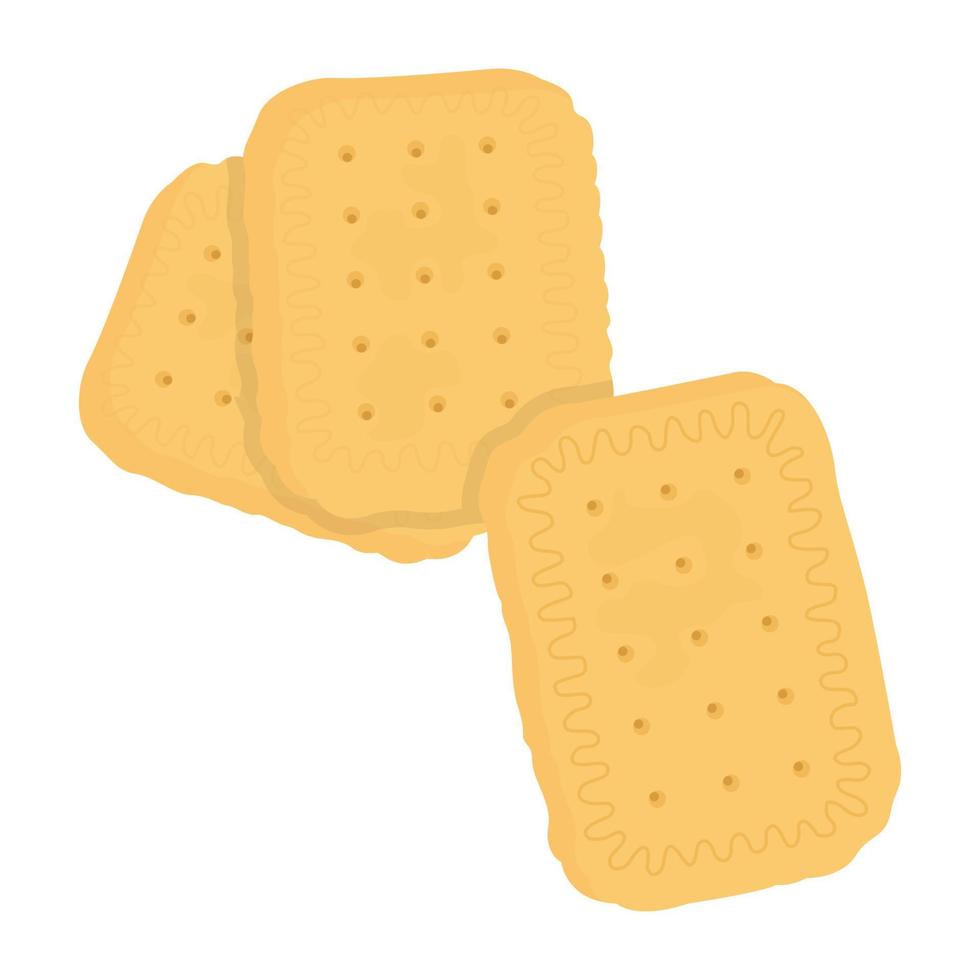 trendy crackers concepten vector