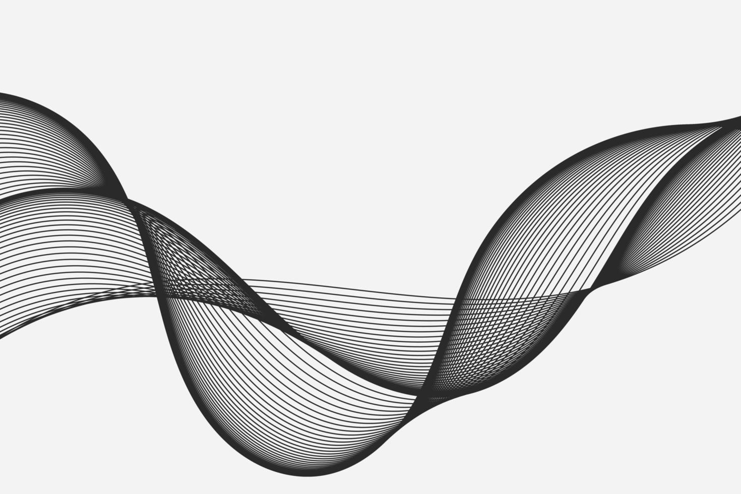 abstract golfelement voor ontwerp. digitale frequentietrack-equalizer. vector