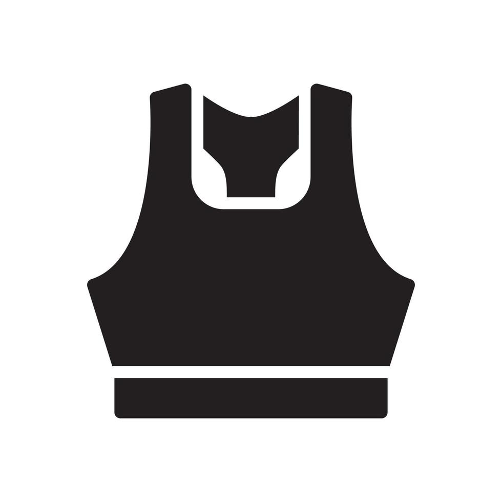 glyph-pictogram tanktop vector