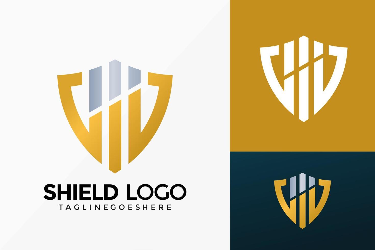 premium schild onroerend goed logo vector ontwerp. abstract embleem, ontwerpen concept, logo's, logo element voor sjabloon.