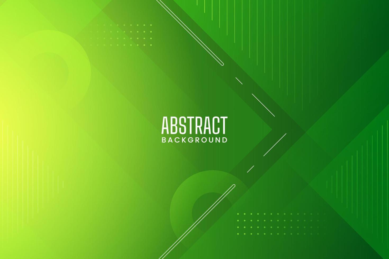 groene abstracte geometrische vormen achtergrond vector