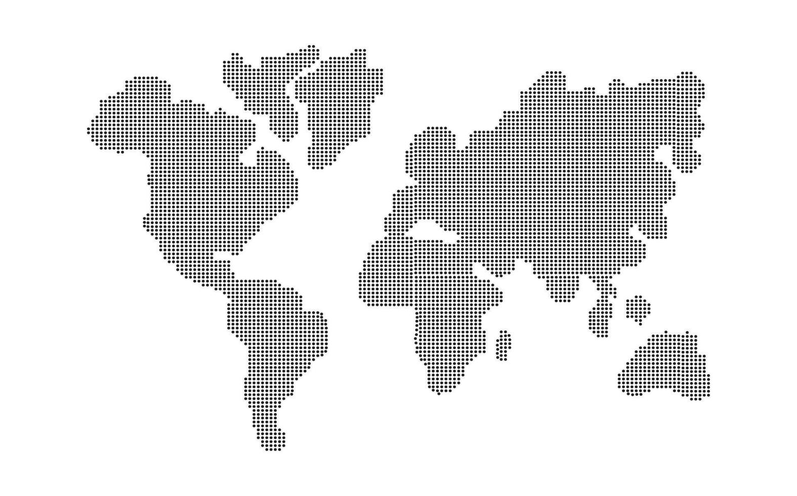 aarde globale wereldkaart abstracte achtergrond vectorillustratie vector