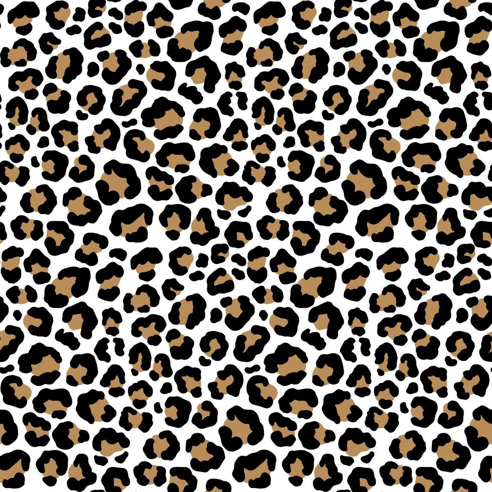 luipaard dierlijk motief vector naadloos patroonontwerp