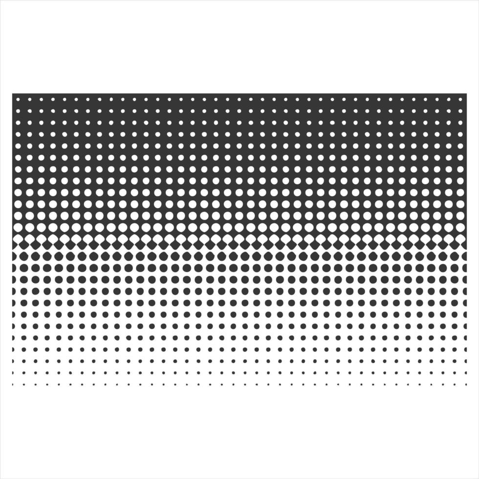 vector halftoon zwart-wit achtergrondpatroon